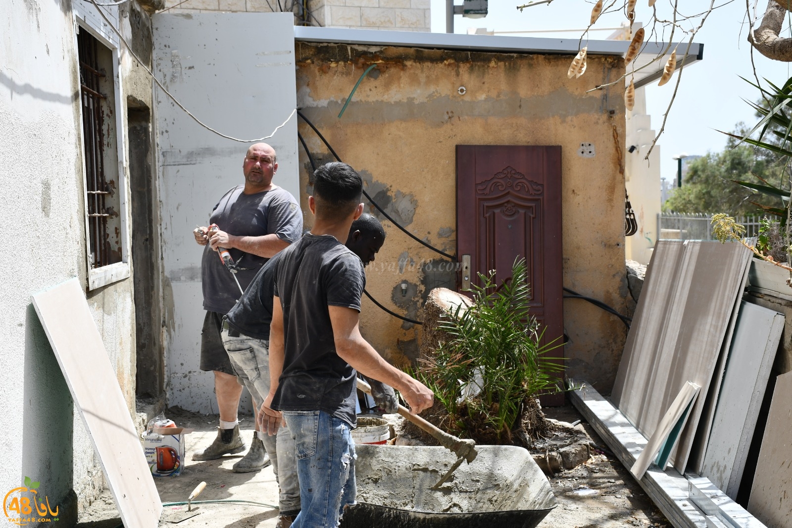 فيديو: ترميم بيت آخر بحي الجبلية بيافا